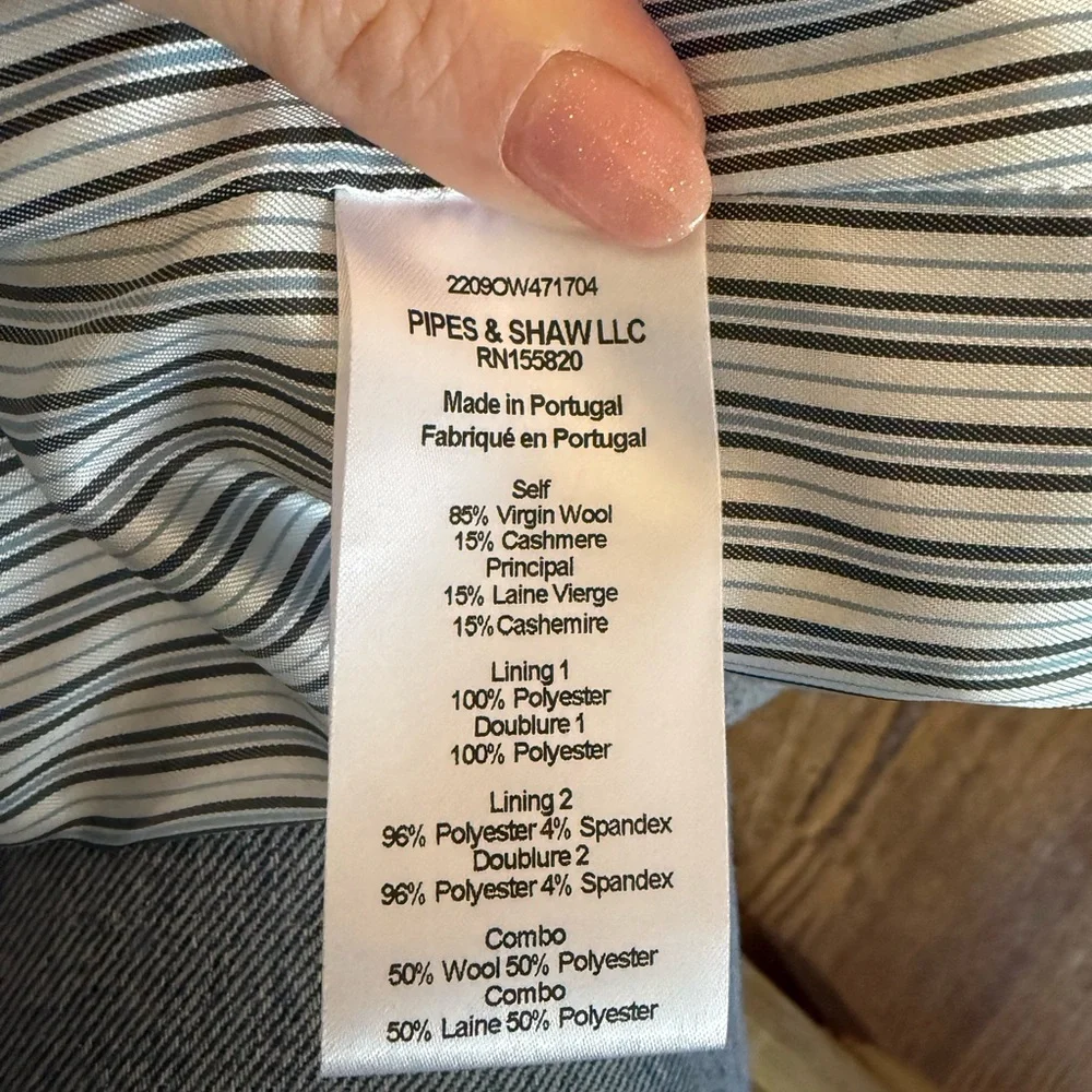 Veronica Beard | Oria Dickey Jacket | Gray | Sz. 4 - Picture 6 of 6